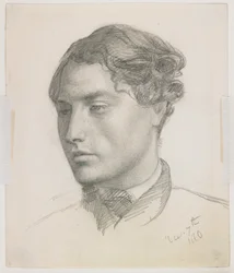 Porträt eines jungen Mannes, 1860